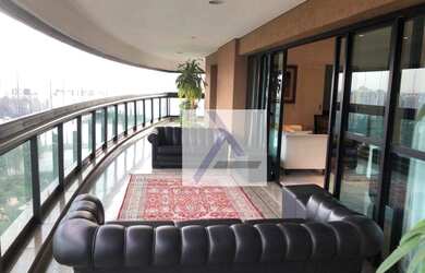 Imagem: O apartamento possui 4 Dormitórios, 5 Banheiros, 5 Vagas na