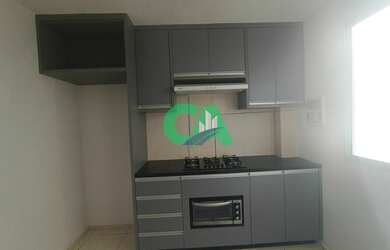 Imagem: O apartamento possui 2 Dormitórios, 1 Banheiro, 1 Vaga na garagem