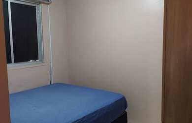 Imagem: O apartamento possui 2 Dormitórios, 1 Banheiro, 1 Vaga na garagem