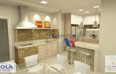 Imagem: A casa em condomínio possui 3 Dormitórios, 5 Banheiros, 167m²