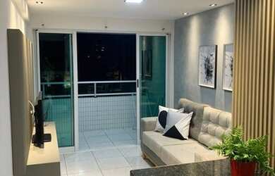 Imagem: O apartamento possui 1 Dormitório, 1 Banheiro, 1 Vaga na garagem