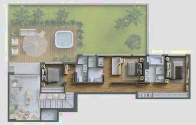 Imagem 4: Apartamento Garden à venda, 3 quartos, 3 suítes, 3 vagas, Praia Brava - Itajaí/SC