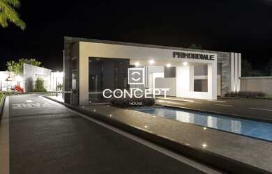 Imagem: A casa possui 3 Dormitórios, 2 Banheiros, 2 Vagas na garagem