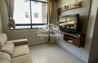 Imagem: O apartamento possui 1 Dormitório, 1 Banheiro, 1 Vaga na garagem