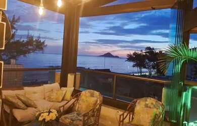 Imagem: O apartamento na cobertura possui 3 Dormitórios, 4 Banheiros