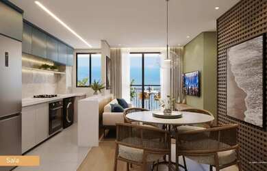 Imagem 2: Vista Costeira Cumbuco. Piscina, Churrasqueira, Varandae48m² de Área