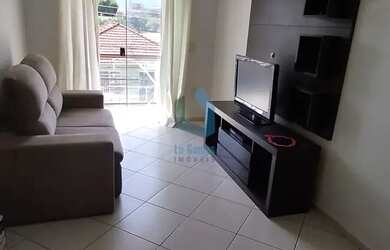 Imagem: O apartamento possui 1 Dormitório, 1 Banheiro, 1 Vaga na garagem