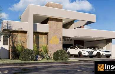 Imagem: A casa em condomínio possui 3 Dormitórios, 4 Banheiros, 4