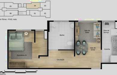 Imagem 11: Apartamento residencial para venda, Jardim Maria Duarte, São Paulo -...