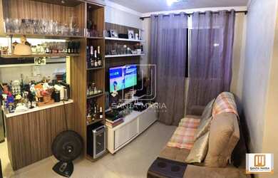 Imagem: O apartamento possui 2 Dormitórios, 1 Banheiro, 1 Vaga na garagem