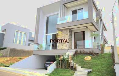 Imagem: A casa em condomínio possui 3 Dormitórios, 1 Banheiro, 5 Vagas