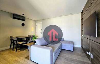 Imagem 3: Apartamento com 1 dormitório para alugar, 57 m² por R$ 5.826,30/mês...