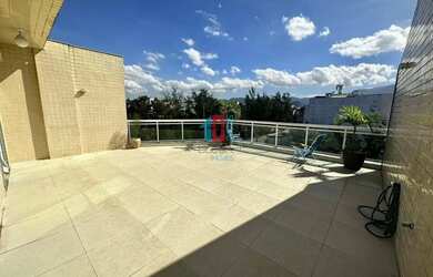 Imagem: O apartamento na cobertura possui 2 Dormitórios, 4 Banheiros