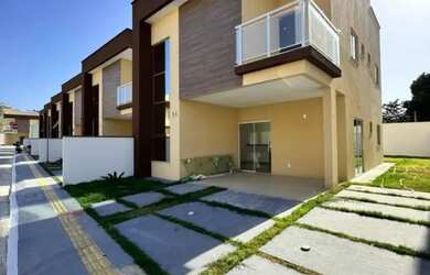 Imagem: A casa em condomínio possui 4 Dormitórios, 3 Banheiros, 2