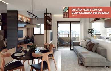 Imagem 10: Apartamento Venda Novo. Piscina, 60m² de Área, 1 Vaga na garageme2 Dormitórios