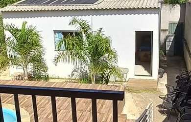 Imagem: A casa em condomínio possui 4 Dormitórios, 4 Banheiros, 5