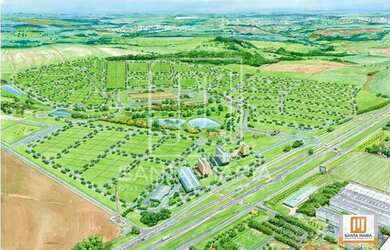 Imagem: O terreno possui 1.500m² de Área e está localizado em Cravinhos