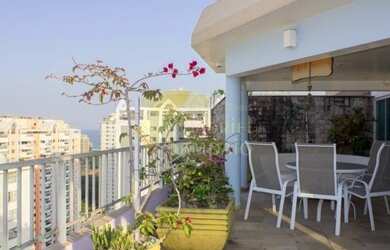 Imagem: O apartamento na cobertura possui 2 Dormitórios, 3 Banheiros