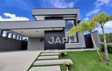 Imagem: A casa em condomínio possui 3 Dormitórios, 4 Banheiros, 4