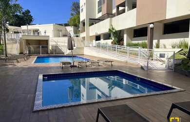 Imagem: O apartamento possui 1 Dormitório, 2 Banheiros, 1 Vaga na garagem