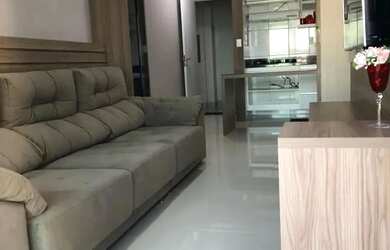 Imagem: O apartamento possui 1 Dormitório, 1 Banheiro, 1 Vaga na garagem