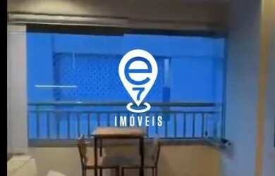 Imagem: O apartamento possui 1 Dormitório, 1 Banheiro, 1 Vaga na garagem