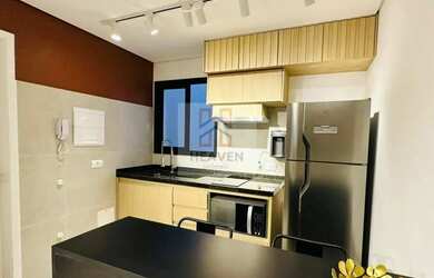 Imagem: O studio possui 1 Dormitório, 1 Banheiro, 25m² de Área, Imóvel