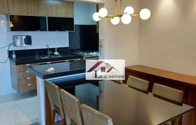 Imagem: O apartamento possui 3 Dormitórios, 2 Banheiros, 1 Vaga na