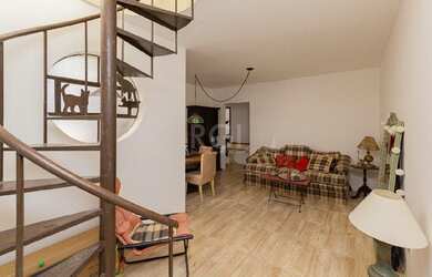 Imagem 2: Cobertura em Auxiliadora. Churrasqueira, 165m² de Área, 2 Vagas na garageme2...