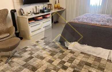 Imagem: A casa em condomínio possui 4 Dormitórios, 5 Banheiros, 3