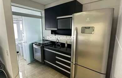 Imagem 7: APARTAMENTO MOBILIADO LOCAÇÃO EM ALPHAVILLE - 49m² Suite Lavabo 1 Vaga