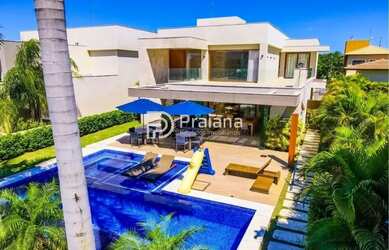 Imagem: A casa em condomínio possui 5 Dormitórios, 5 Banheiros, 4