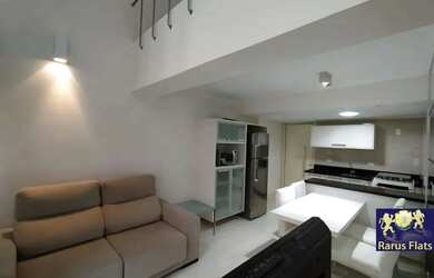 Imagem: O studio possui 1 Dormitório, 1 Banheiro, 1 Vaga na garagem