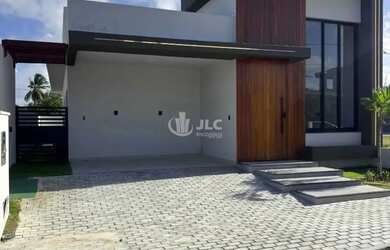 Imagem: A casa em condomínio possui 3 Dormitórios, 2 Banheiros, 2