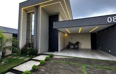 Imagem: A casa em condomínio possui 4 Dormitórios, 5 Banheiros, 4