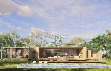 Imagem: A casa em condomínio possui 5 Dormitórios, 5 Banheiros, 3