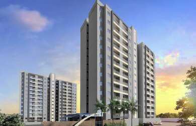 Imagem: O apartamento possui 2 Dormitórios, 1 Banheiro, 1 Vaga na garagem