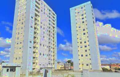 Imagem: O apartamento possui 2 Dormitórios, 1 Banheiro, 2 Vagas na