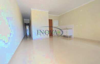 Imagem: A casa possui 2 Dormitórios, 2 Banheiros, 2 Vagas na garagem