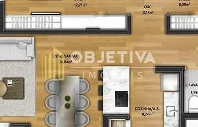 Imagem 14: Apartamento à venda 2 Quartos 2 Suites 2 Vagas 76.74M² Moinhos de Vento Porto Alegre - RS