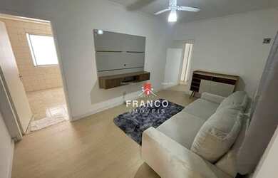 Imagem: O apartamento possui 1 Dormitório, 1 Banheiro, 1 Vaga na garagem