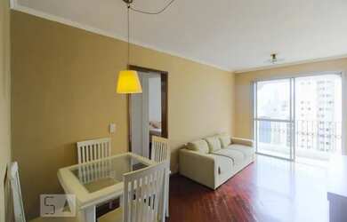 Imagem: O apartamento possui 1 Dormitório, 1 Banheiro, 1 Vaga na garagem