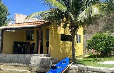 Imagem 5: Casa pequena com vista deslumbrante da lagoa de Guaratiba