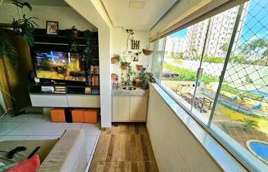 Imagem: O apartamento possui 2 Dormitórios, 2 Banheiros, 1 Vaga na