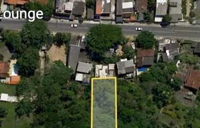 Imagem: O terreno possui 140m² de Área e está localizado em Guaratiba