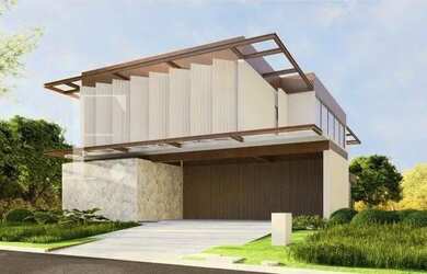 Imagem: A casa possui 5 Dormitórios, 5 Banheiros, 2 Vagas na garagem