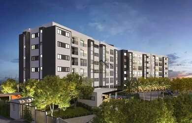 Imagem: O apartamento possui 3 Dormitórios, 1 Banheiro, 1 Vaga na garagem