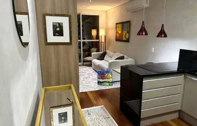 Imagem: Apartamento Mobiliado e Decorado - 45m² 1 Dorm