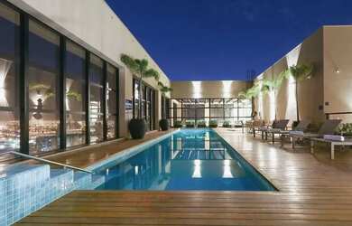 Imagem: O studio possui 1 Dormitório, 1 Banheiro, 1 Vaga na garagem