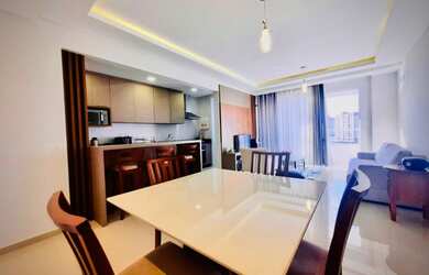 Imagem: O apartamento possui 2 Dormitórios, 2 Banheiros, 1 Vaga na